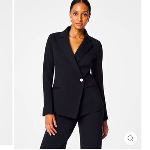 NWT Spanx asymmetrical perfect tailored blazer